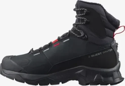 Salomon Quest Winter Thinsulate CSWP black/goji berry/monument (Herren)