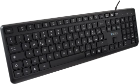 V7 KU350 Pro Tastatur, schwarz, USB, IT (KU350IT)