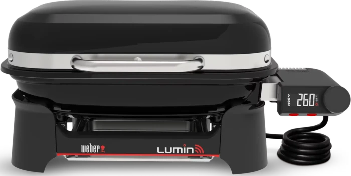 Weber Lumin Compact Smart schwarz
