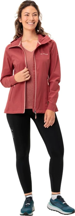 Vaude Neyland Wind Funktionsjacke brick (Damen)