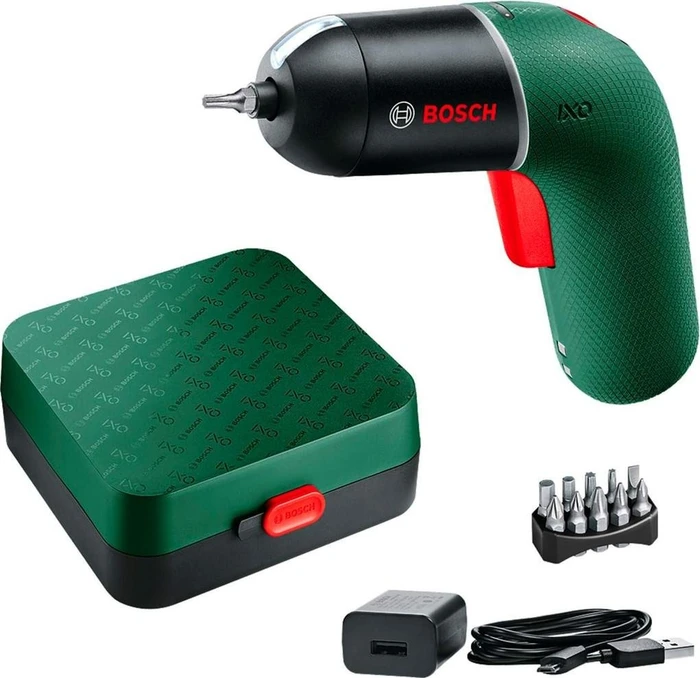 Bosch DIY Ixo VI grün Akku-Schrauber inkl. Akku 1.5Ah + Zubehör