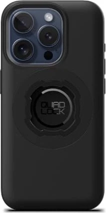 Quad Lock Mag Case für Apple iPhone 15 Pro schwarz