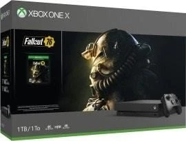 Microsoft Xbox One X - 1TB Fallout 76 Bundle schwarz