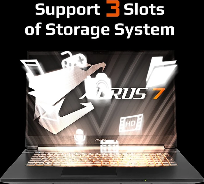 GIGABYTE AORUS 7, Core i7-10750H, 16GB RAM, 512GB SSD, 1TB HDD, GeForce GTX 1660 Ti, UK