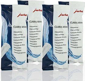 Jura Claris White Wasserfilterpatrone, 4 Stück