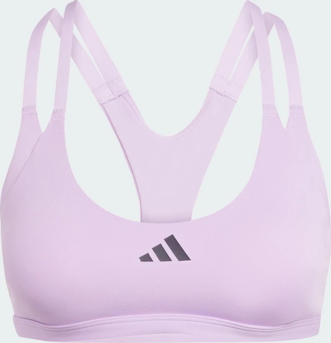 adidas Aeroimpact Luxe Training Light-Support Sport-BH powder plum (Damen)