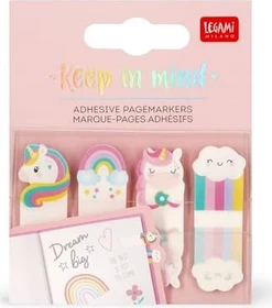 Legami Haftindex Keep in Mind Unicorn, glatt, 80 Blatt