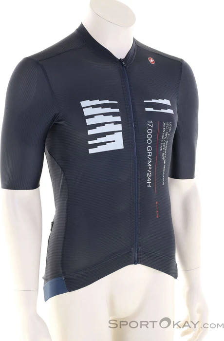 Castelli Espresso R-A/D Trikot kurzarm twilight blue (Herren)