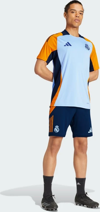 adidas Real Madrid Tiro 24 Competition Hose kurz team navy blue 2/crew orange/glow blue (Herren)