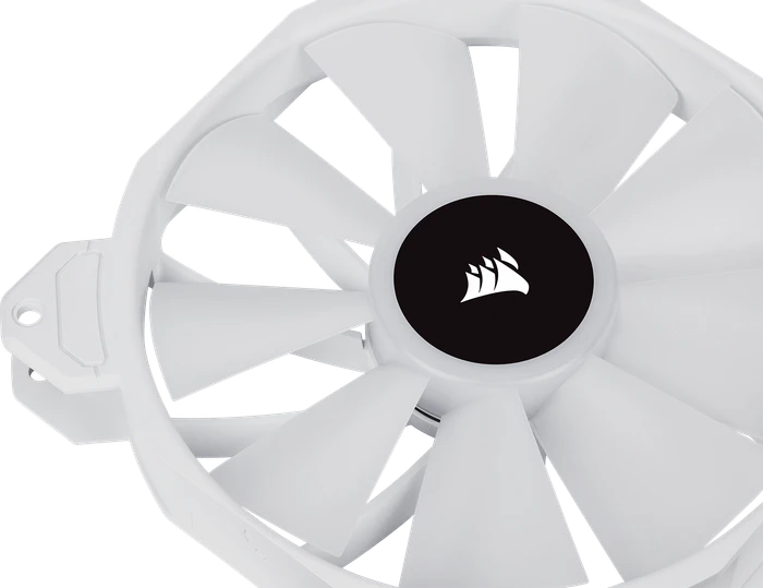 Corsair SP Series iCUE SP140 RGB Elite Dual Fan Kit, weiß, LED-Steuerung, 140mm, 2er-Pack