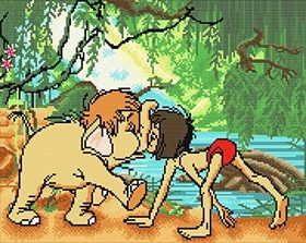 Craft Buddy Crystal Art Kit Jungle Book Friends