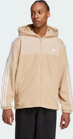 adidas Adicolor 3-Streifen Teddy Fleece Hoodie magic beige (Herren)