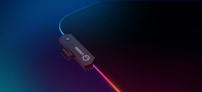 Lorgar Steller 919 Extra-Large RGB Gaming Mousepad, 900x360mm, schwarz