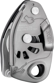 Petzl NEOX halbautomatisches Sicherungsgerät light gray