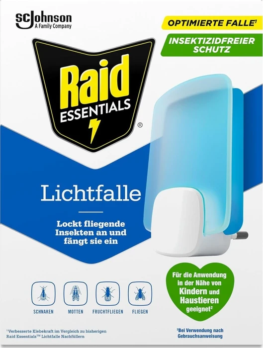 Raid Lichtfalle Insektenschutzgerät