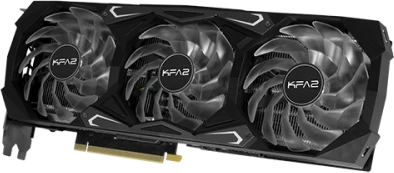 KFA2 GeForce RTX 3060 Ti SG Plus V2 (1-Click OC), 8GB GDDR6X, HDMI, 3x DP