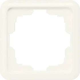 Siemens DELTA profil Rahmen 80x80mm 1-Fach ausgeschnitten, silber