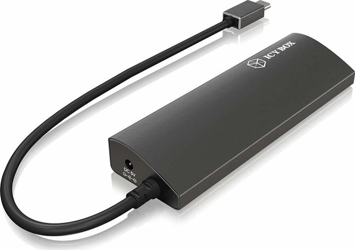 RaidSonic Icy Box IB-AC6405-C USB-Hub, 4x USB-A 3.0, USB-C 3.0 [Stecker]