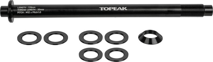 Topeak Zi:RAK Steckachse hinten