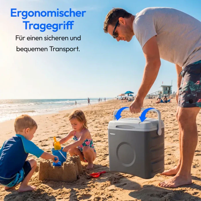 Medion Life MD 370030 Thermoelektro-Kühlbox grau