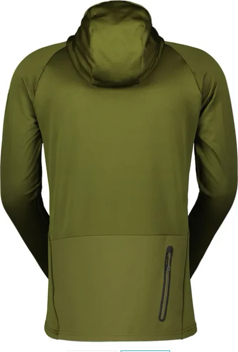 Scott Trail Storm Hoodie Trikot langarm fir green (Herren)