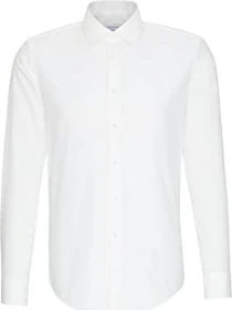 Seidensticker Business Schwarze Rose Kent Hemd langarm weiß (Herren)