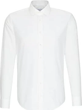 Seidensticker Business Schwarze Rose Kent Hemd langarm weiß (Herren)