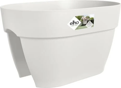 Elho Vibia Campana Flower Bridge oval seidenweiß