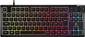 Corsair Gaming K55 CORE TKL RGB, schwarz, USB, FR (CH-9216065-FR)