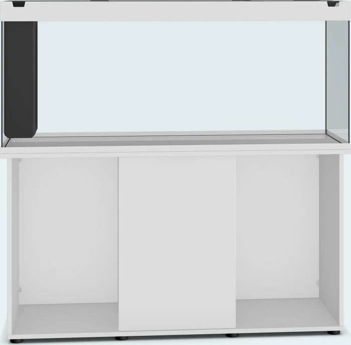 Juwel Rio 450 LED Aquarium-Set mit Unterschrank, weiß/weiß, 450l