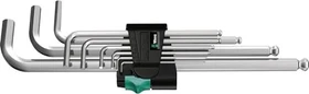 Wera 950 PKL/9 SM N Innensechskant Winkelschlüsselsatz, 9-tlg.