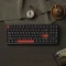 Wobkey Crush 80 Reboot Pro, Black, LEDs RGB, Kailh Cocoa, USB/Bluetooth, US Vorschaubild