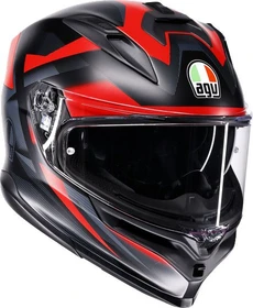 AGV K7 Glimpse matt schwarz/rot