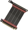LinkUP AVA5 v4 ITX Armour Riser Kabel, rechts gerichtet, gewinkelt, PCIe 5.0, 60mm, schwarz Vorschaubild