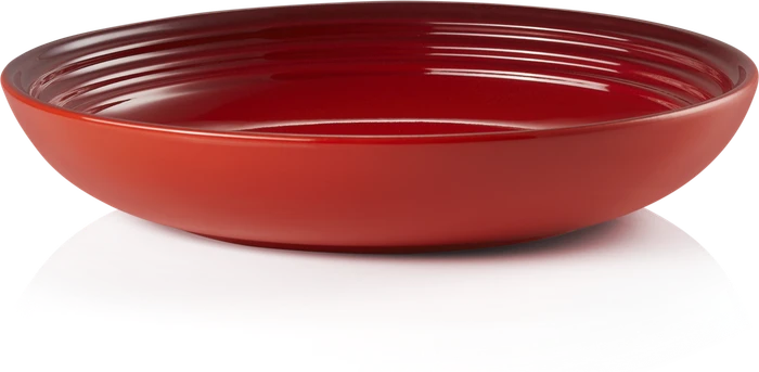Le Creuset Suppenteller 22cm kirschrot
