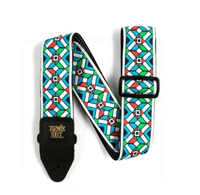 Ernie Ball Classic Jacquard Guitar Strap Kaleidoscope Blue
