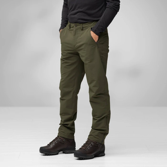 Fjällräven Abisko Winter Stretch Hose lang deep forest (Herren)