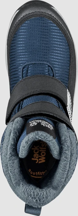 Jack Wolfskin Polar Bear Texapore High VC K blau/schwarz (Junior)