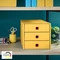 Leitz Click & Store Cosy Schubladenbox, 3 Schubladen, gelb Vorschaubild