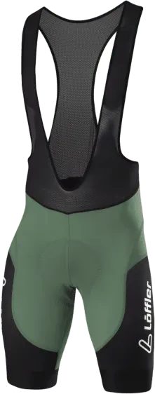 Löffler Winner III Bibshorts Fahrradhose kurz pine green (Herren)