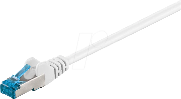 goobay Patchkabel, Cat6a, S/FTP, RJ-45/RJ-45, 30m, weiß