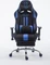 CLP Racing Limit Stoff Gamingstuhl mit Fußstütze, schwarz/blau Vorschaubild