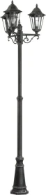Eglo Navedo 220cm Stehleuchte 3-flammig schwarz