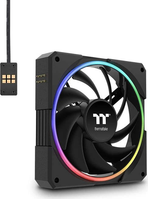 Thermaltake TS120 EX RGB, schwarz, 120mm, 3er-Pack