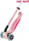 Globber Go Up Deluxe Lights Kickboard pastel pink Vorschaubild