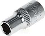 Gedore red R41000603 Außensechskant Steckschlüssel 1/4", 6x25mm