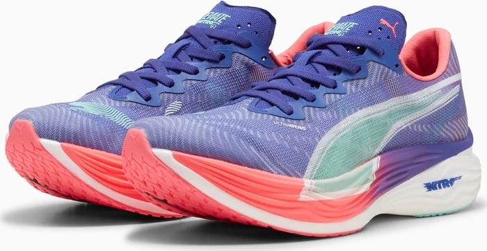 Puma Deviate Nitro Elite 3 lapis lazuli/sunset glow/electric peppermint (Herren)