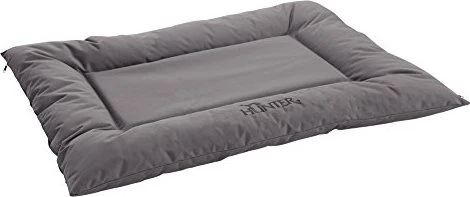 Hunter Gent Hundebett, wasserabweisend, schmutzabweisend, antibakteriell, 100x70cm, grau