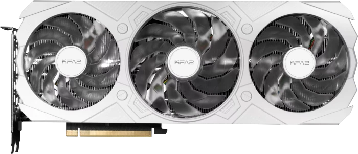 KFA2 GeForce RTX 4070 EX Gamer White (1-Click OC), 12GB GDDR6X, HDMI, 3x DP