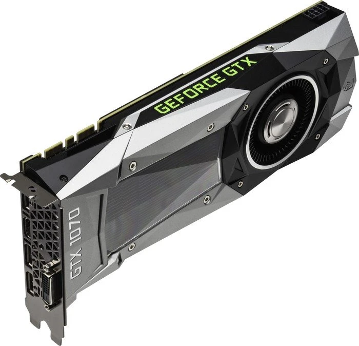 Gainward GeForce GTX 1070 Founders Edition, 8GB GDDR5, DVI, HDMI, 3x DP
